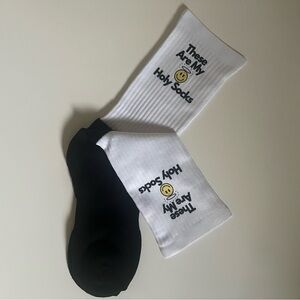 Never Been Worn “These are my holy socks” Tube Socks